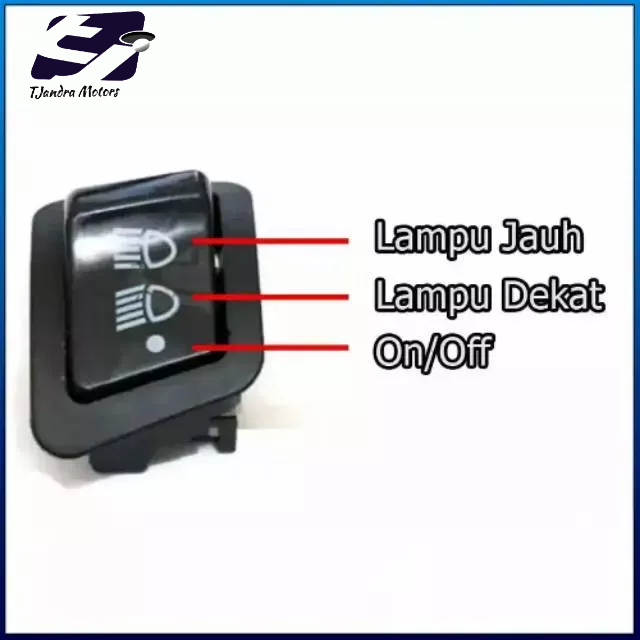 Saklar 3 Mode Saklar Lampu On Off Beat Revo Abs Blade VARIO 110 Vario 125 techno SPACY Scoopy
