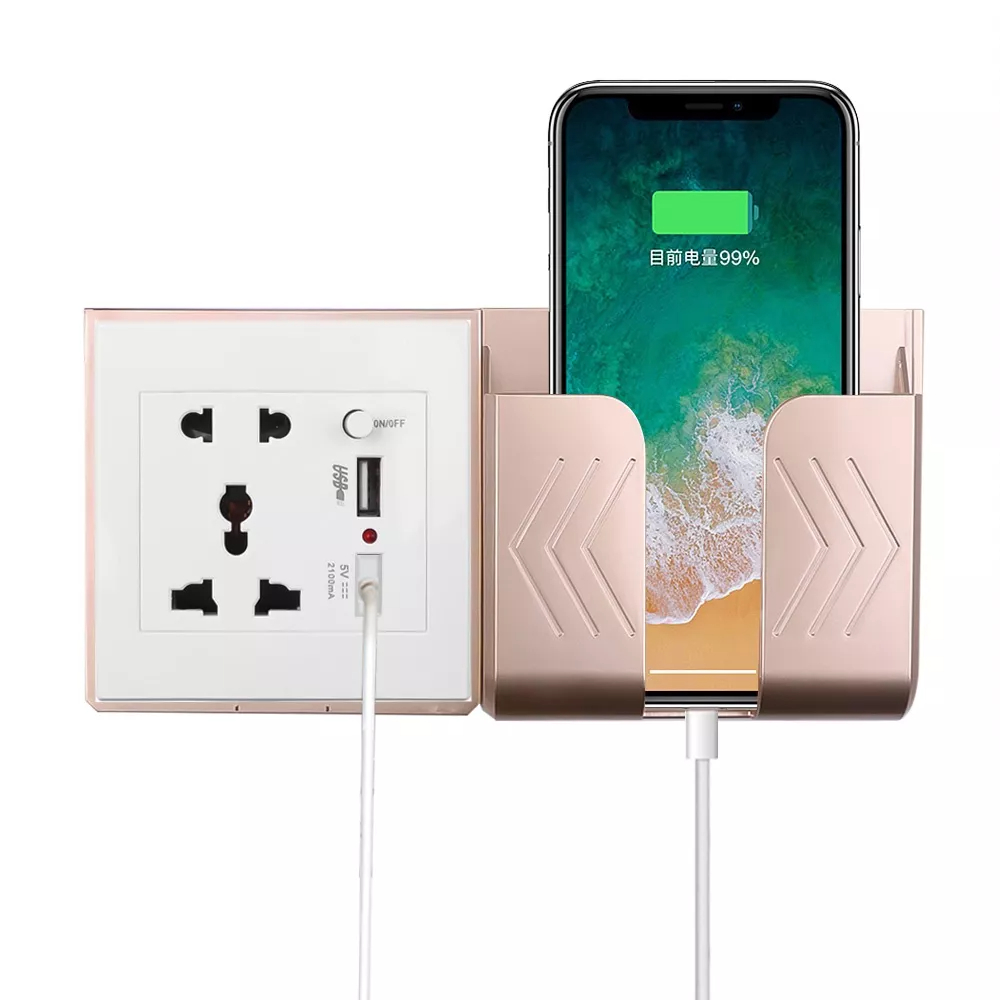 Taffware Stop kontak Listrik Dinding plus 2x USB 2.1A bisa segala jenis steker UK EU US bisa charge HP didalam ada 2 charger Fast Charging 2.1 Ampere Dual USB Port Electric Wall Charger Dock Socket Power Outlet Panel Plate Electric Wall Charger Station