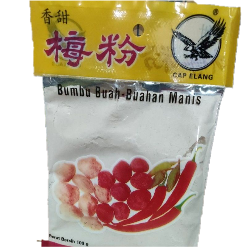 Bubuk semboi bumbu buah-buahan manis bubuk putih