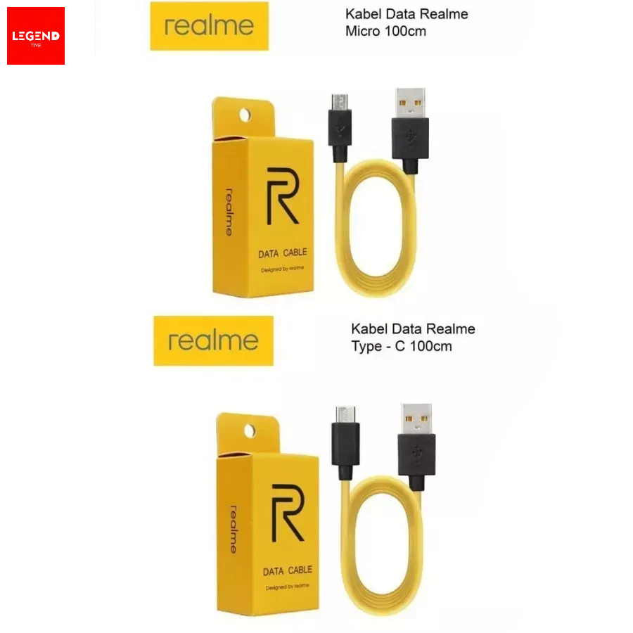 Kabel Data Realme Original Fast Charging &amp; VOOC Micro Usb