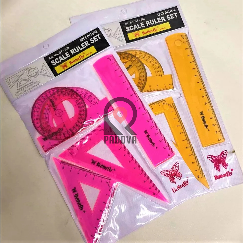 

Penggaris Set Lengkap Butterfly BT-500