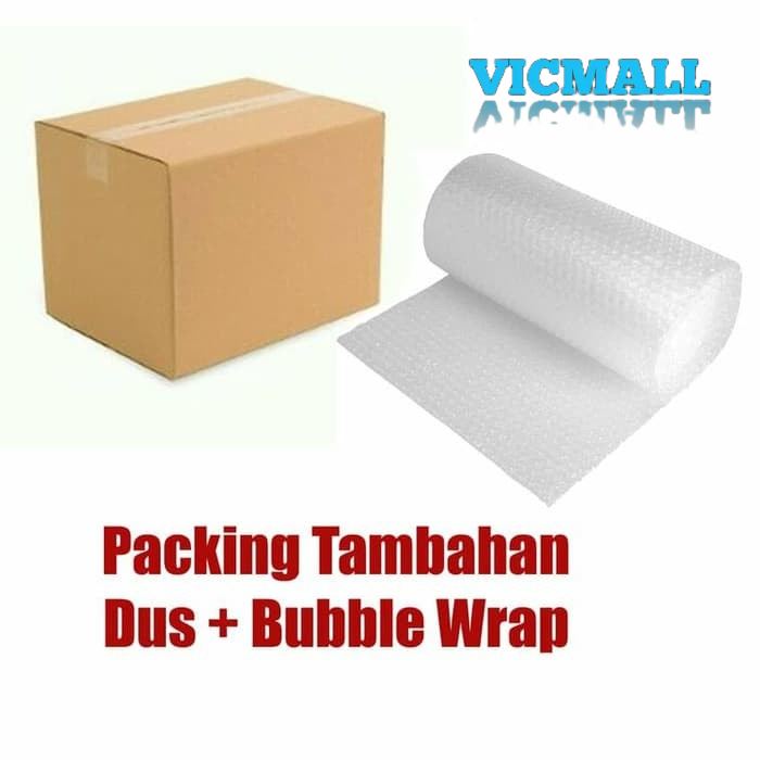 VICMALL - EXTRA BUBBLE WRAP TAMBAHAN / EXTRA DUS TAMBAHAN AGAR PAKET LEBIH AMAN