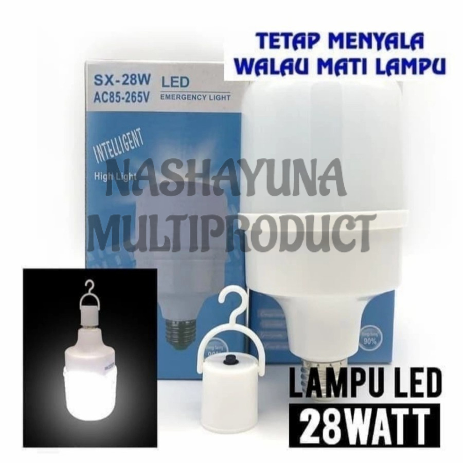 Promo!!! Bohlam Lampu Magic LED SX-38w Tetap Menyala Saat Mati Lampu Berkualitas