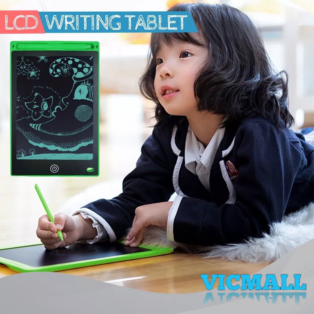 VICMALL - Papan Tulis LCD Screen Writing Drawing Rabbit Tablet Edukasi 8.5 inch
