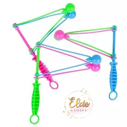 ELDE - Mainan Lato Lato Gagang stick 20cm