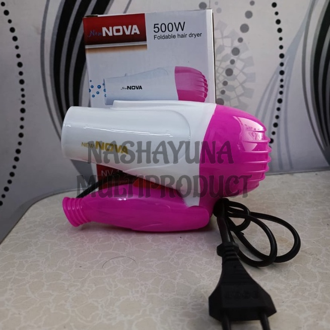 [PROMO] HAIR DRYER LIPAT NOVA N-1290 1000 W FOLDABLE PRAKTIS DIGUNAKAN