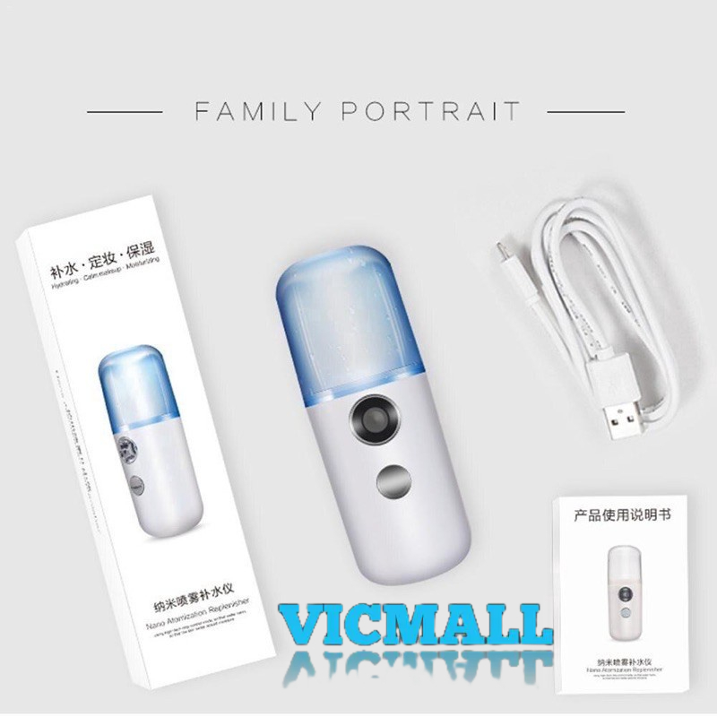 VICMALL - Nano Mist Spray Portable / Perawatan Wajah / Alat Kecantikan