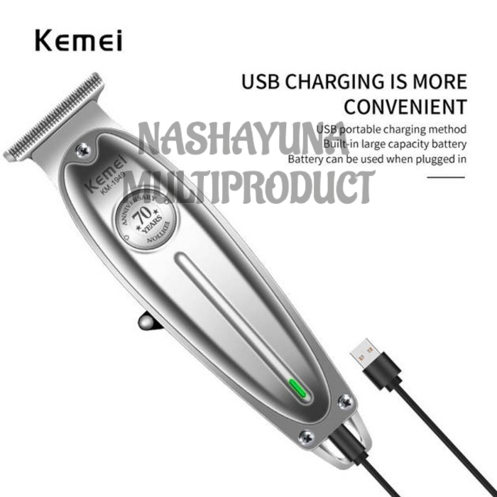 [PROMO COD] ALAT CUKUR RAMBUT PORTABLE KEMEI KM-1949 SPECIAL EDITION PROFESSIONAL HAIR CLIPPPER TRIMMER