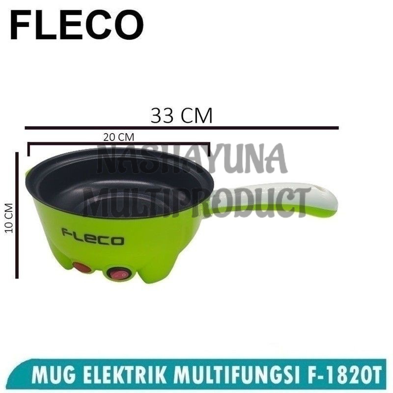 PANCI LISTRIK DI LAPIS KERAMIK/FRY PAN ELEKTRIK FLECO F-1820T TIDAK LENGKET SAAT DIGUNAKAN