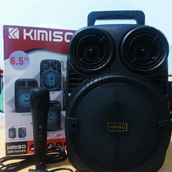 SPEAKER BLUETOOTH PORTABLE KIMISO MKC-338 RADIO/MP3 SPEAKER KARAOKE