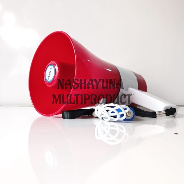 MEGAPHONE/PENGERAS SUARA FLECO YC-130RU GRATIS BATRAI DAN CAS MANY FUNCTION FOLDING MEGAPHONE