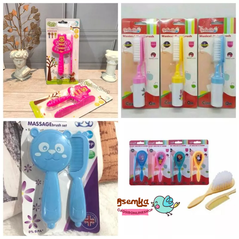 ANEKA SISIR BAYI BUNYI BIASA RELIABLE MOTIF PANDA LEBAH