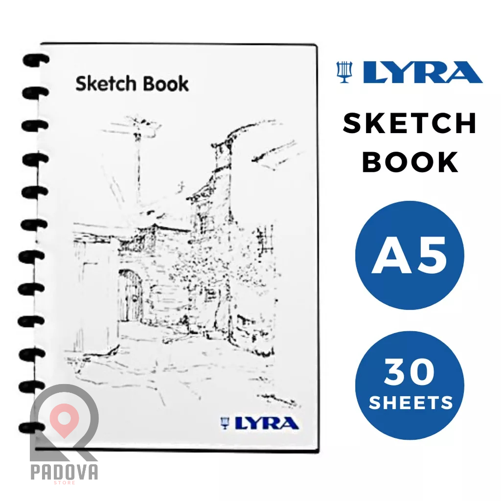 

Sketch Book / Buku Gambar Sketsa LYRA A5