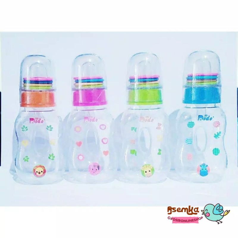 Botol susu UMIX Donat Dodo Lusty Bunny Bolong Tengah 240ml ring polos