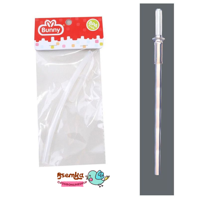 Lusty Bunny Sedotan Botol Air Minum Training Cup Refill Straw Isi Ulang