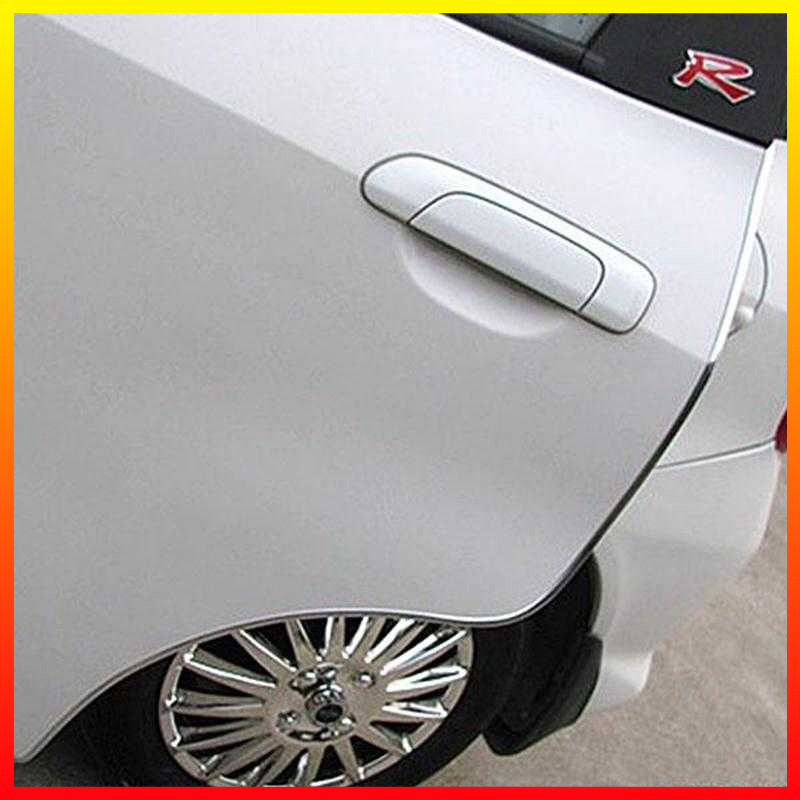 List Dekorasi Pelindung Pintu Interior Mobil Moulding Chrome Trim U Strip 4M - OMRSF1BK