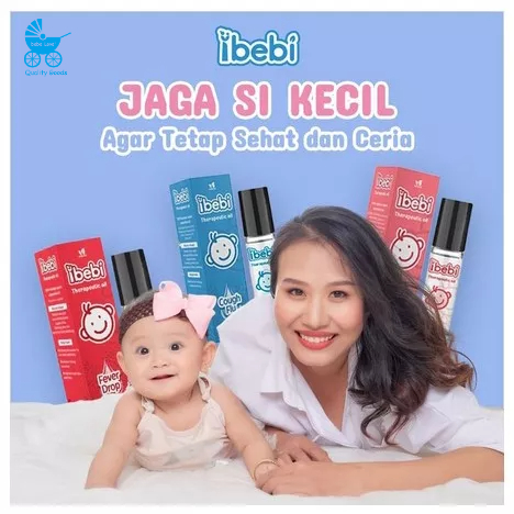 Ibebi Natural Essential Oil 8ml /Minyak Essensial / Minyak Telon