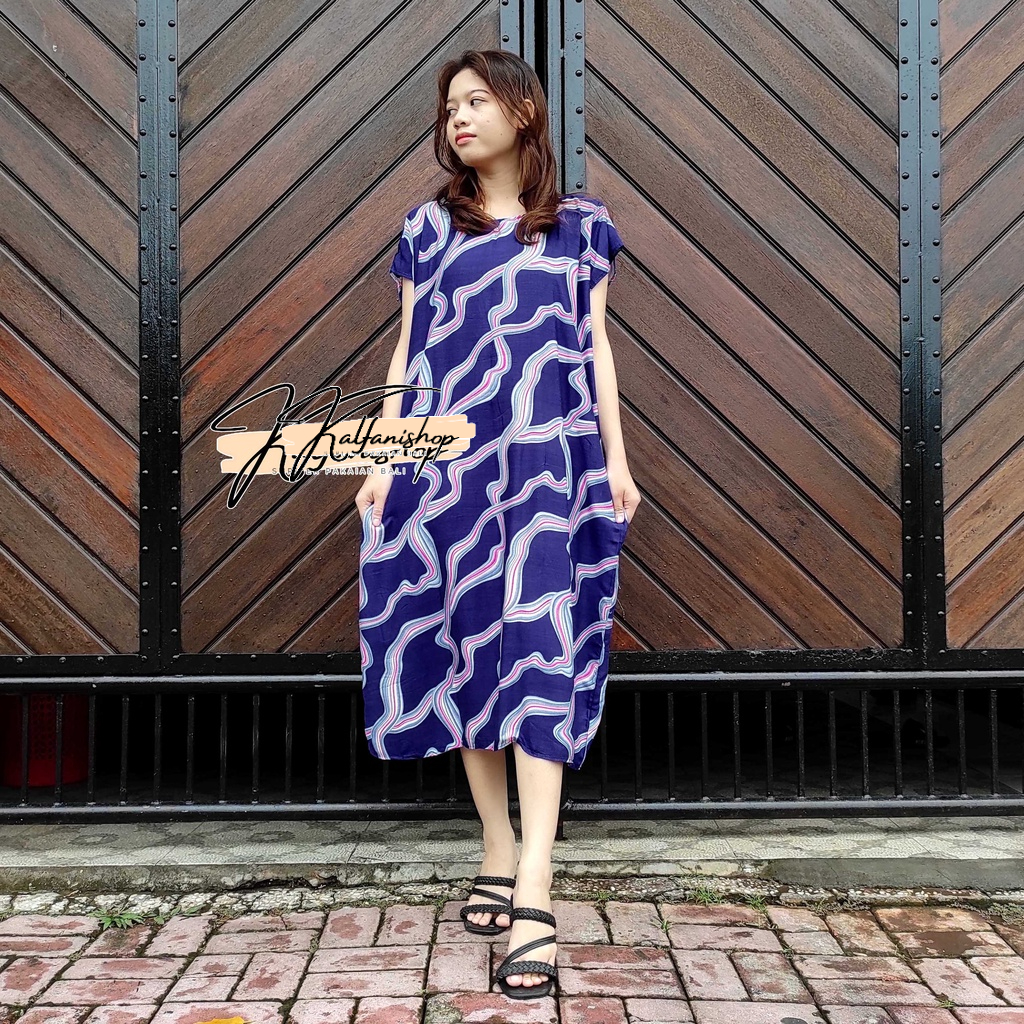 Daster Dress Bali Simple Jumbo XXL Sevia