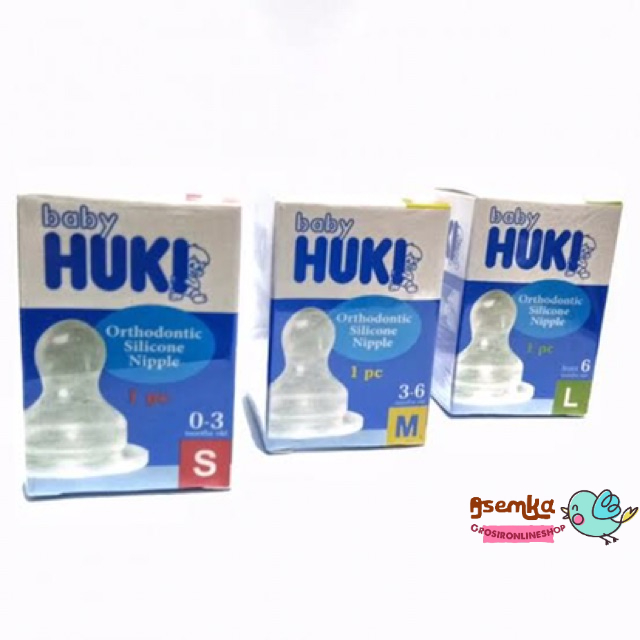 DOT HUKI GEPENG isi 3 dan isi 1 satuan / KARET dot huki orthodontic isi 3 / huki kar