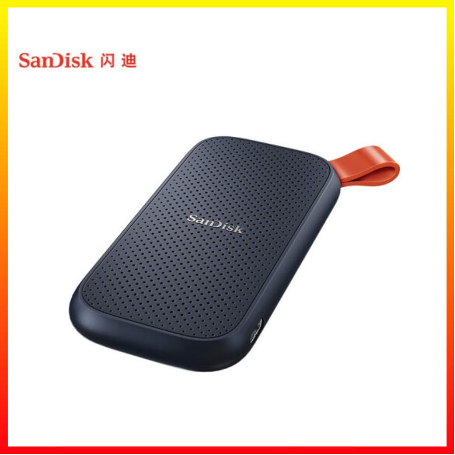 Penyimpanan Data Portable SSD SanDisk Type-C USB 3.2 Gen 2 Read Speed Up to 520Mbps Terpercaya Cepat Terjangkau Global - SDSD1AXX