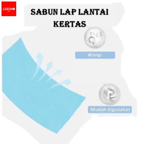 Kain kertas sabun lap lantai cair pewangi lantai