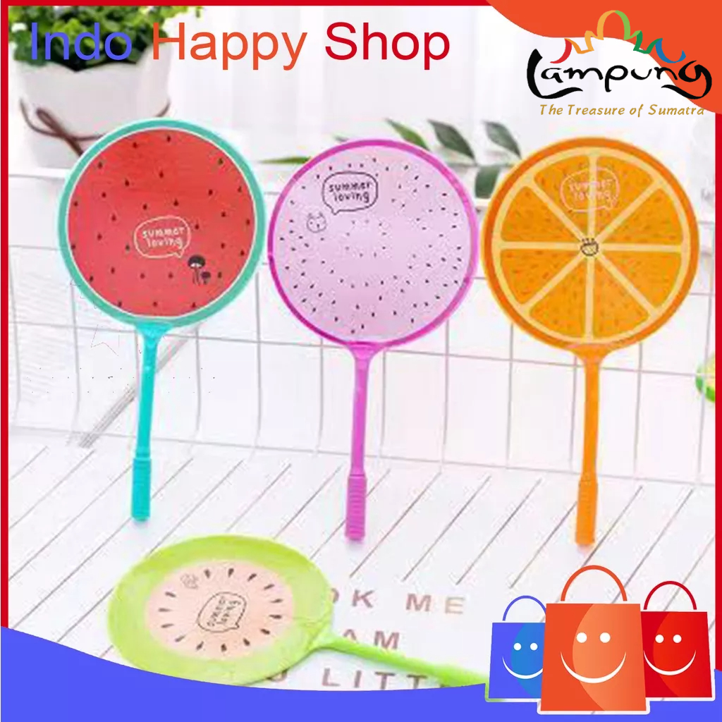 ⭐️𝐈𝐇𝐒 𝟓𝟗𝟕 𝐋𝐚𝐦𝐩𝐮𝐧𝐠⭐️Pulpen Kipas Karakter Pena Kipas Fruit Souvenir Lucu