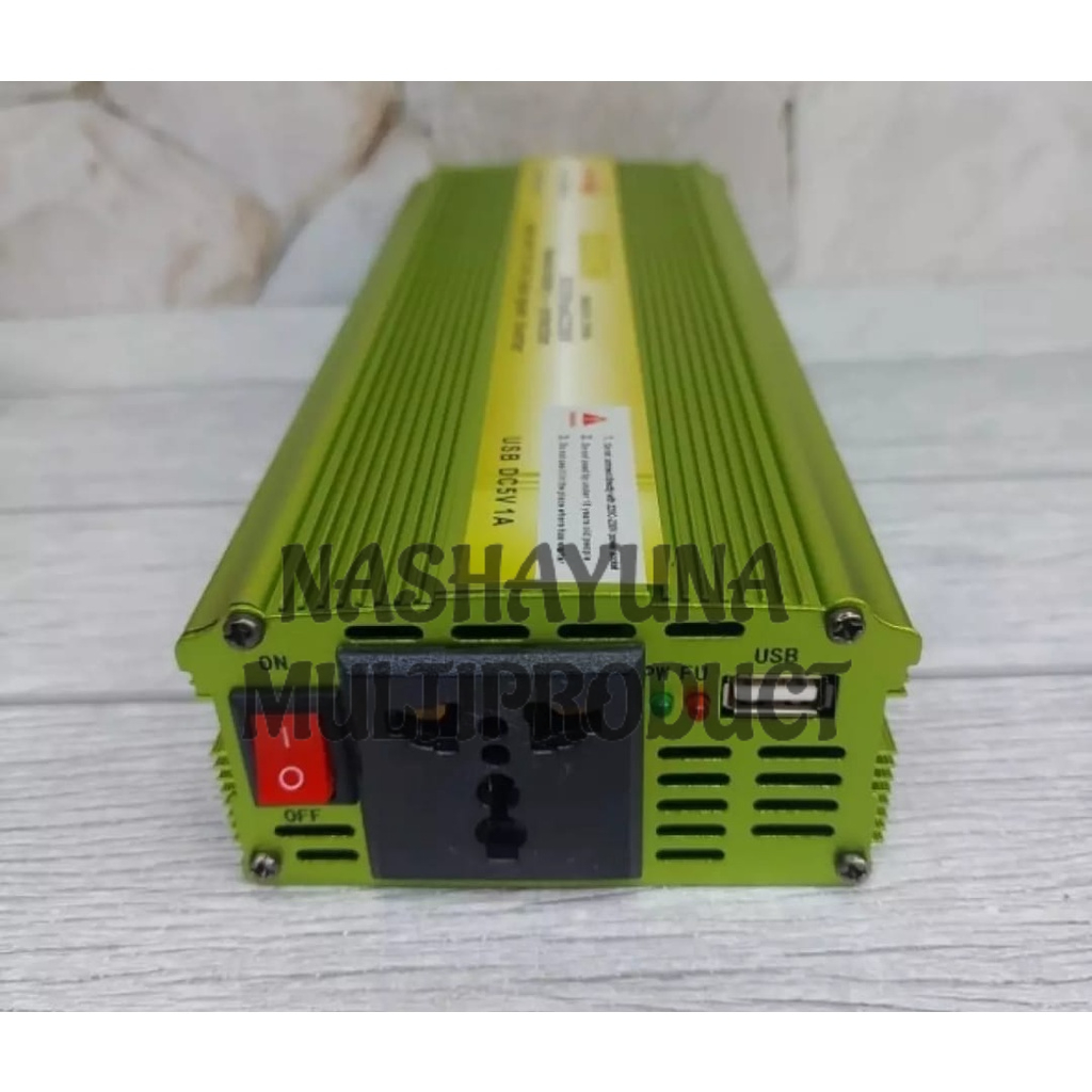 Bisa COD!!! Power Inverter Mobil DC to AC Merek Sunpro FFA - 2000 Watt