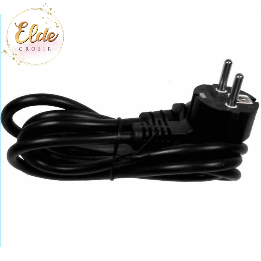 ELDE - Kabel Power untuk pc komputer, LCD, atau lainnya. Kualitas standart biasa