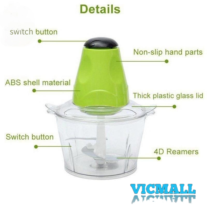 VICMALL - Blender Daging Elektrik Capsule Cutter Serbaguna Gilingan