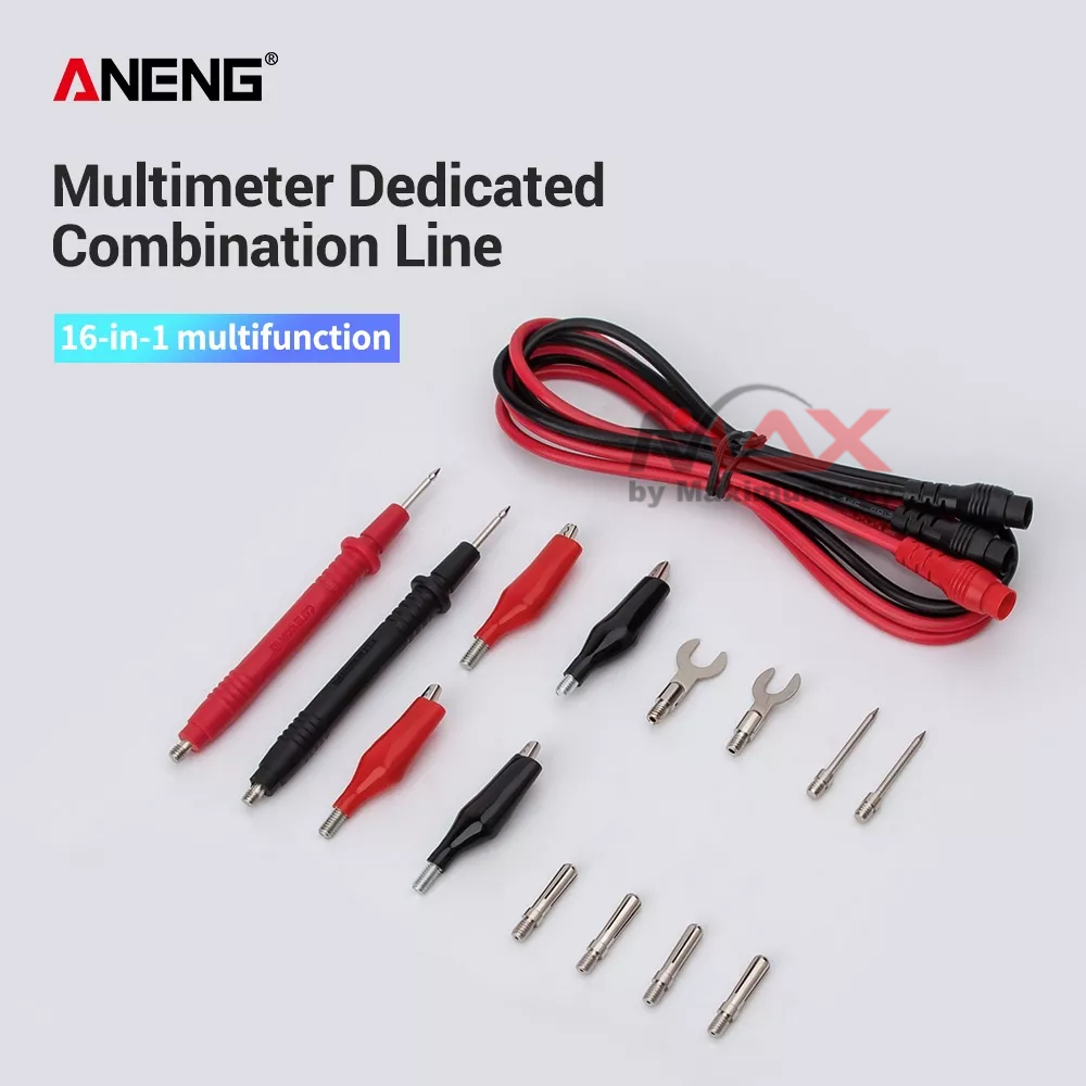 ANENG PT3003 Kabel Tip Porbe Multimeter Multitester lengkap dengan japit buaya Silicon Rubber Wire R