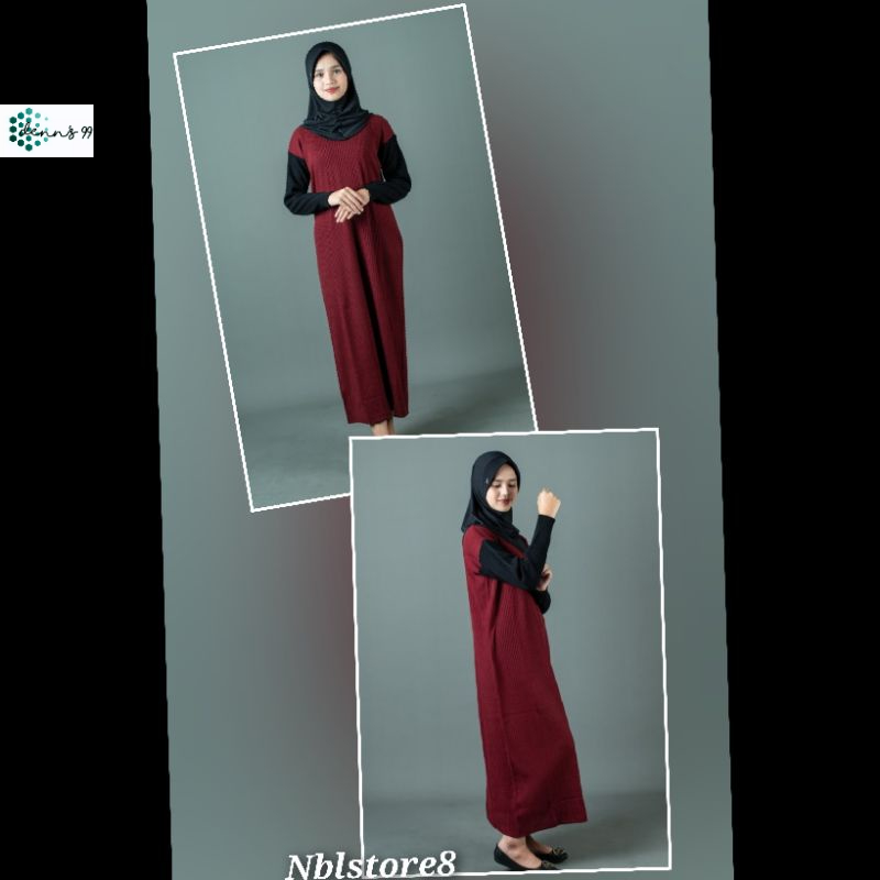 LONG DRESS / DRESS RAJUT HALUS / GAMIS REMAJA