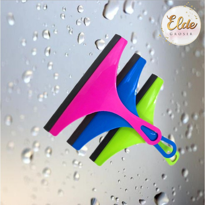 ELDE - SPONS WIPER ALAT PEMBERSIH KACA SERBAGUNA 2 SISI WIPER DAN SPONGE / Glass brush Mirror Cleaner Wiper Cleaning Tool 2IN1 / ALAT PEMBERSIH KACA MOBIL 2IN1 WINDSCREEN WIPER SIKAT SPON PEMBERSIH DAPUR KAMAR MANDI WC KERAMIK