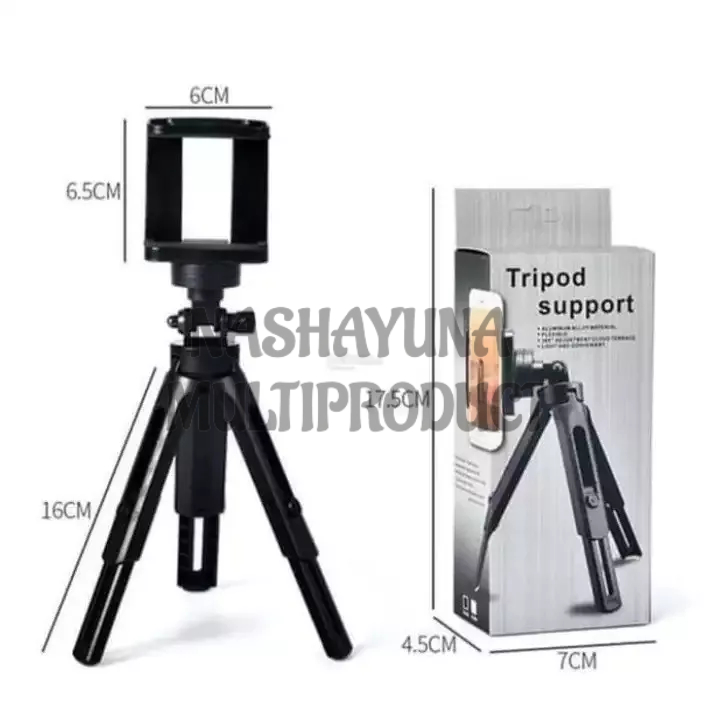 Stand HP Tripod Support Serbaguna Untuk Nonton Drakor Buat Zoom Meeting Atau TikTok Agar Tangan Tidak Pegal