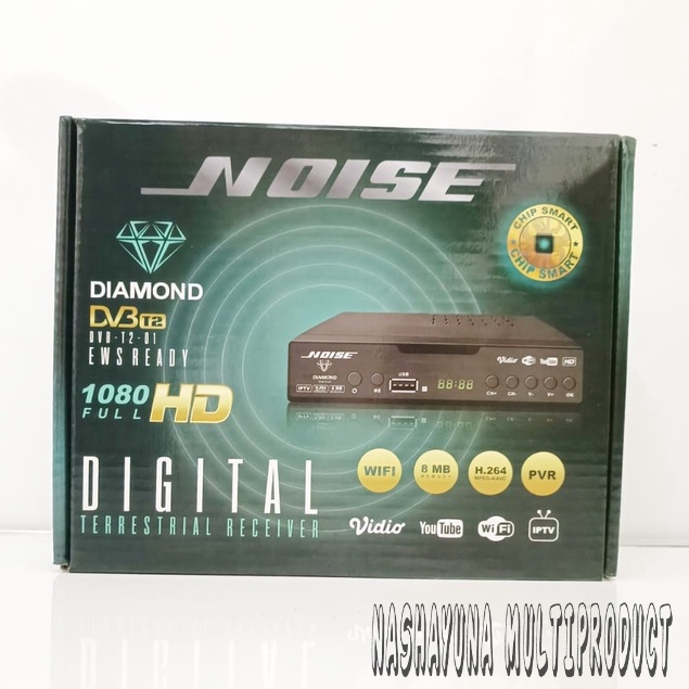 [BAYAR DI TEMPAT] DIGITAL TV SET TOP BOX DVBT 2 NOISE DIAMOND EWS READY