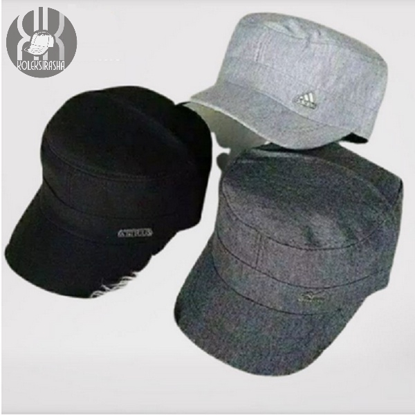 Topi komando distro pin logo all brand random