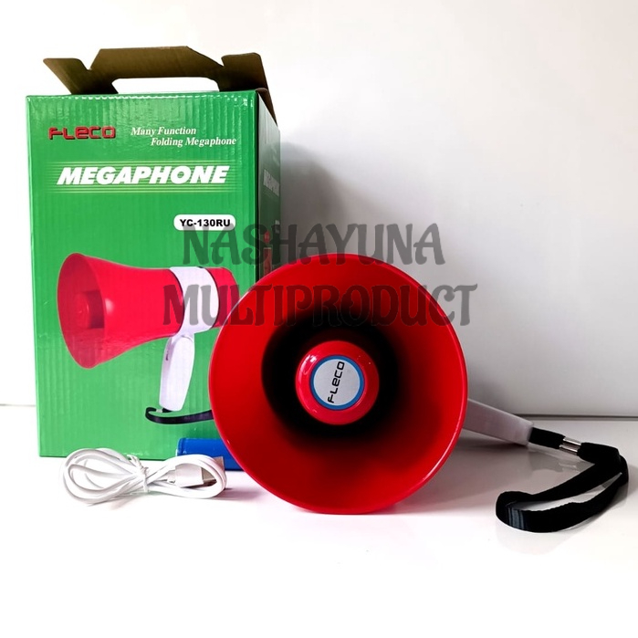 [PROMO] MEGAPHONE ORIGINAL FLECO HW-8R DAN YC-130RU MANY FUNCTION FOLDING MEGAPHONE