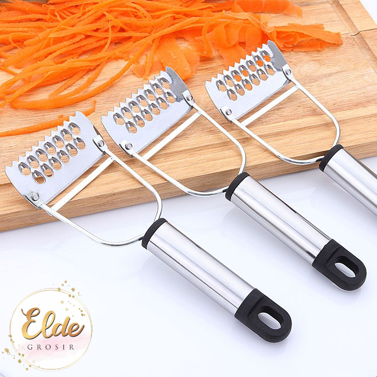 ELDE - Parutan Keju Gondrong Panjang Chesse / parutan Wortel serbaguna Stainless steel