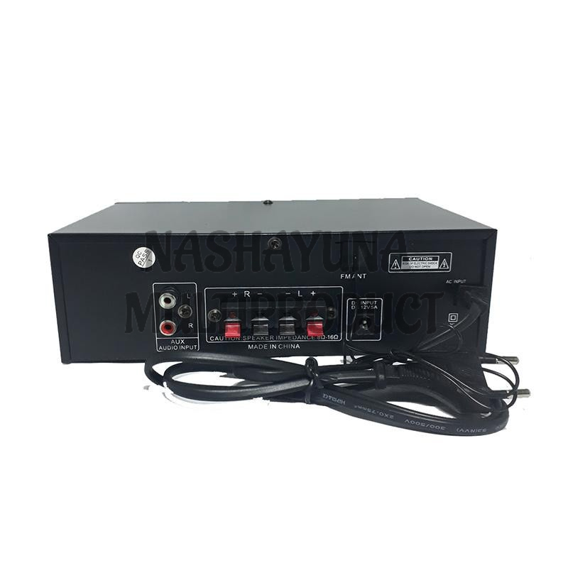 [BAYAR DI TEMPAT] POWER AMPLIFIER/AMPLI MINI FLECO F-616BT BLUETOOTH/MP3 PLAYER/USB PORT/AUX/FM RADIO