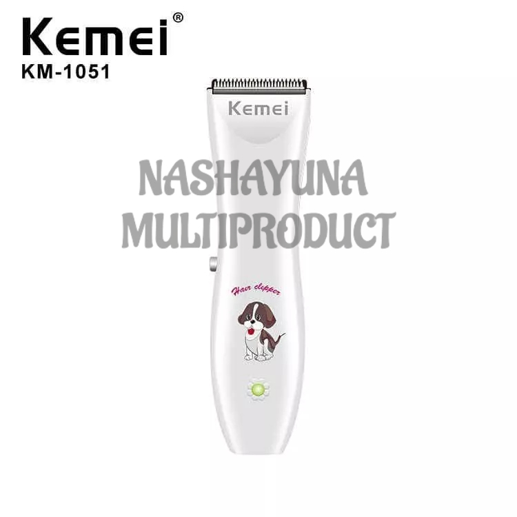 TERBAIK!! ALAT CUKUR BULU HEWAN KEMEI KM-1051 CAT / DOG HAIR TRIMMER PET SHAVER