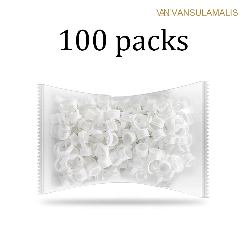 100 PCS CINCIN RING / RING GLUE EYELASH / RING TINTA SULAM