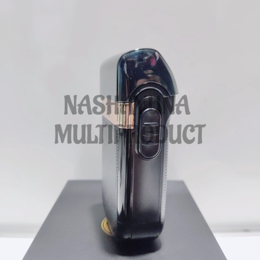 Kemei KM-2024 USB Wet and Dry Shaver Trimmer Alat Cukur Jenggot Kumis