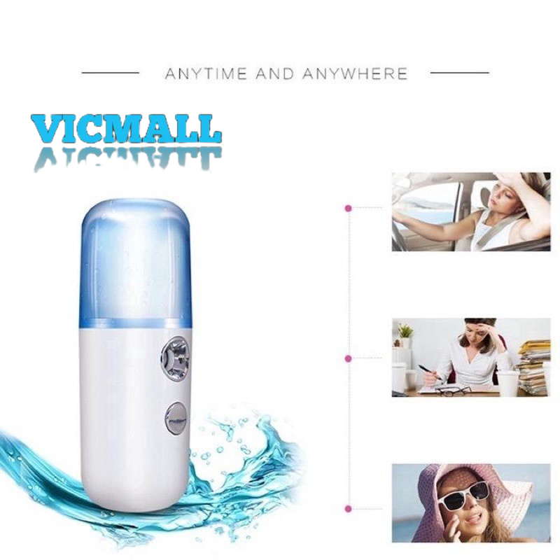 VICMALL - Nano Spray Portable Mini - Alat Spray Pelembab Wajah Semprot Wajah