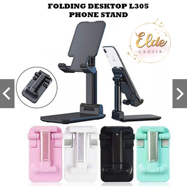 ELDE -  - STAND PHONE HOLDER / Folding Deskto HP Stand Holder, Lipat Liftable FoldablE