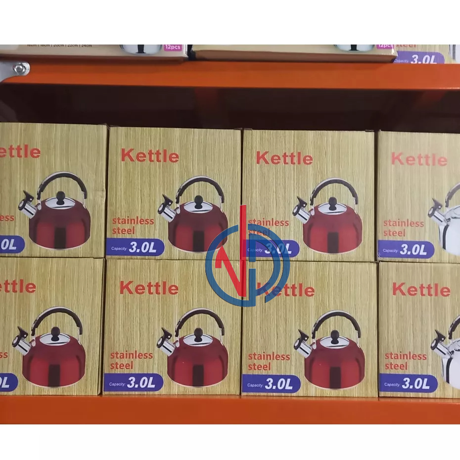 TEKO MASAK AIR PANAS WARNA / TEKO SIUL WARNA WARNI / CERET BUNYI FREE PACKING BUBBLE VD