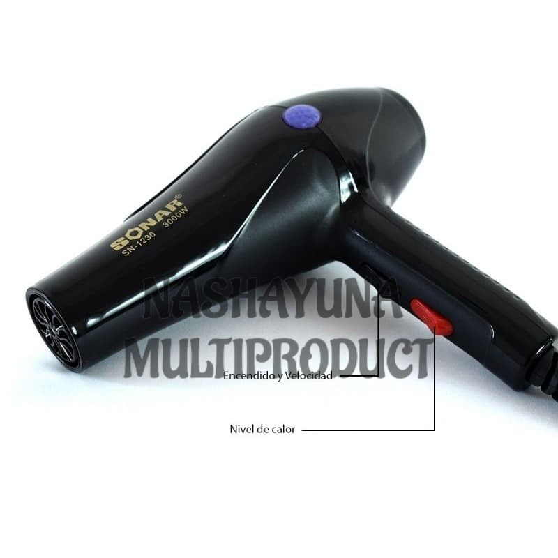 Promo!!! Hair Dryer Sonar SN-1236 Alat Pengering Rambut Bisa Panas / Dingin Berkualitas Terbaik