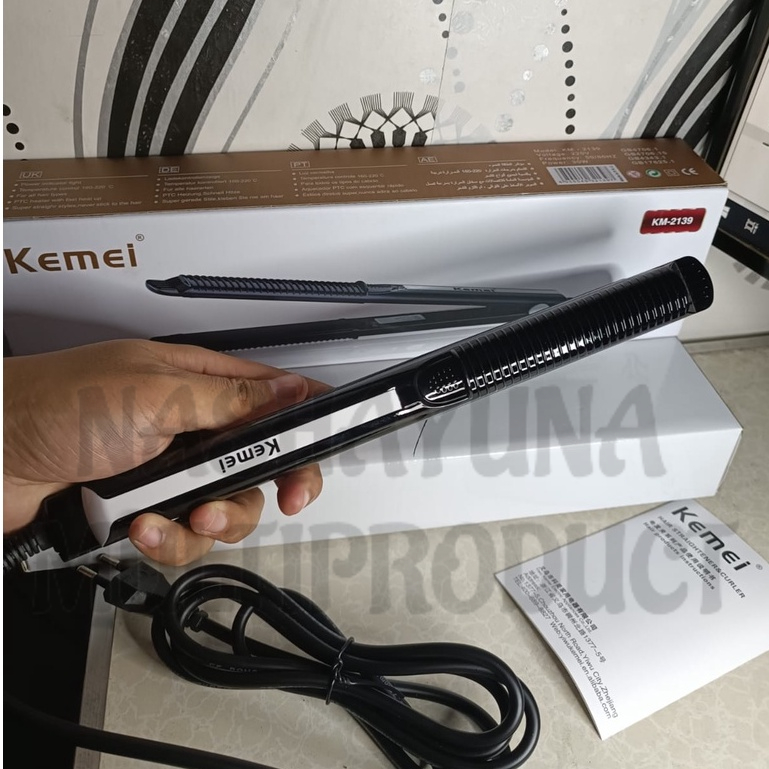 CATOK RAMBUT/PELURUS RAMBUT KEMEI KM-2139 PROFESIONAL HAIR IRON