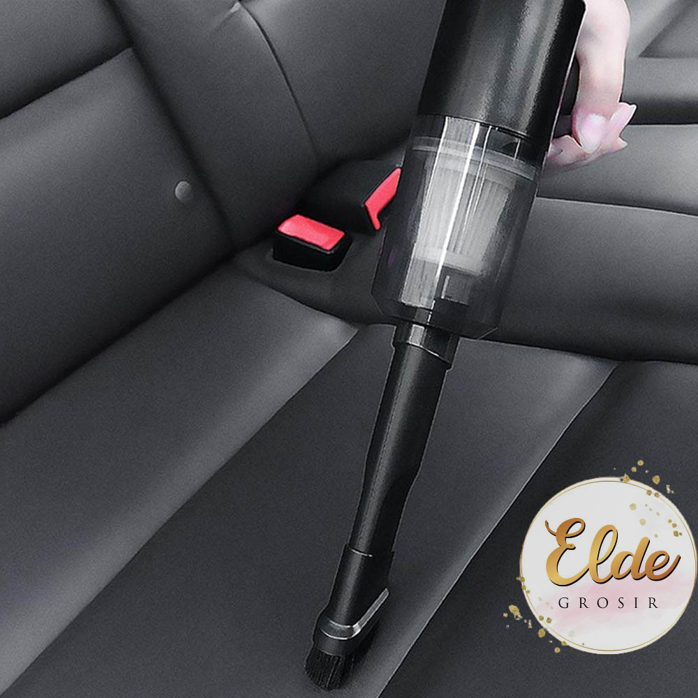 ELDE -  Penyedot Debu Mini Mobil Vacuum Cleaner 2in1 / Wireless Car Vacuum Cleaner Portable vacum mobil