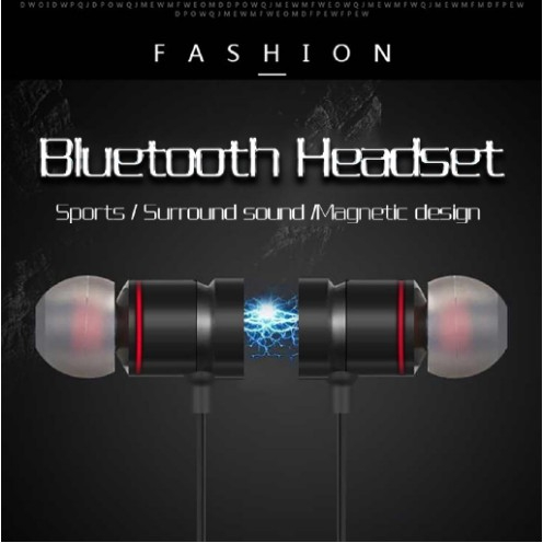 Headset Bluetooth Magnet Model Sport Termurah Headset Magnetik