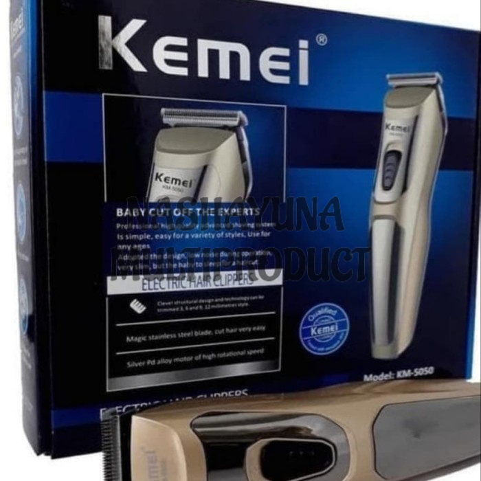 Alat Cukur Rambut Original Kemei KM-5050 Praktis Mudah dIgunakan dan Berkualitas