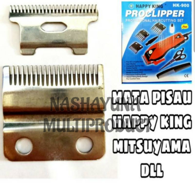 Promo!!! Mata Pisau Alat Cukur Rambut Happy King HK Berkualitas